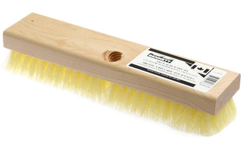 Bennett Female Threaded Deck Scrub Brush, 10-in P6