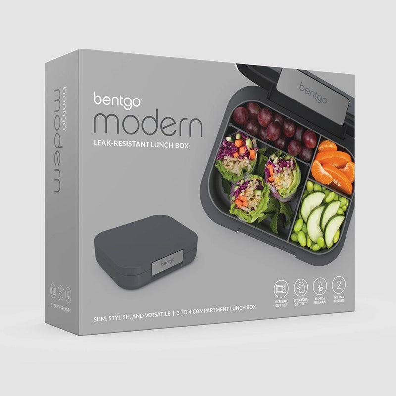 Bentgo Modern Lunch Box, 1.2L, Dark Grey Y7