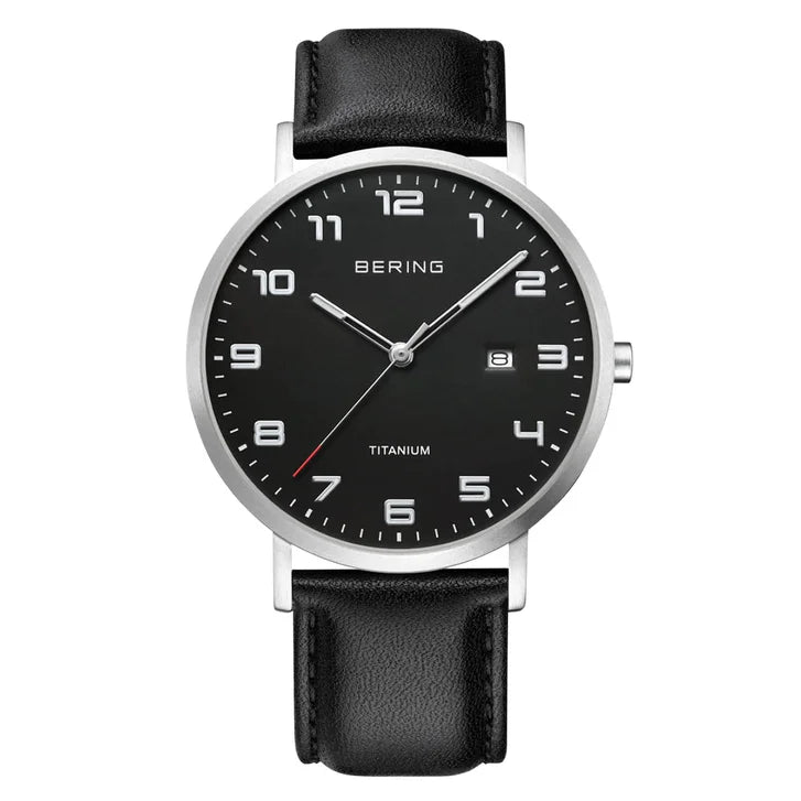 Bering Black Dial Men's Watch Q4