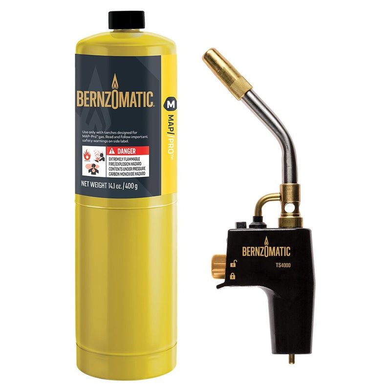 Bernzomatic TS4000 MAP-Pro High-Heat Propane Torch Kit, 400-g V7