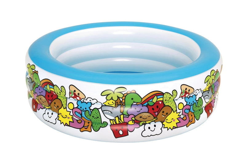 Bestway Deluxe Round Inflatable Pool, 5-ft x 20-in X4