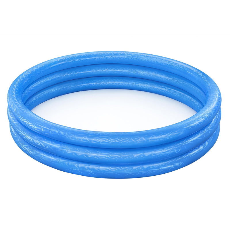 Bestway Inflatable 3-Ring Pool, 5-ft x 12-in, Assorted Colours B9