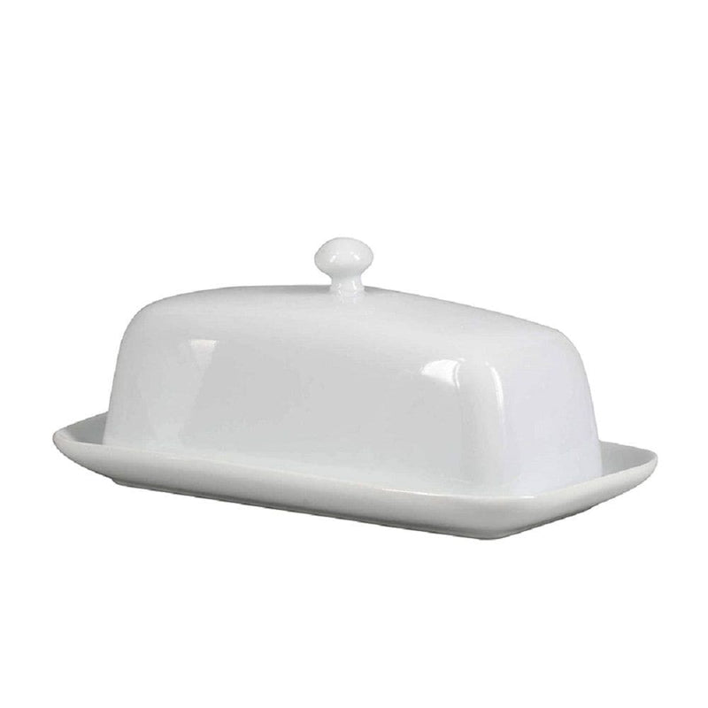 Bia Porcelain Butter Dish with Knob O2
