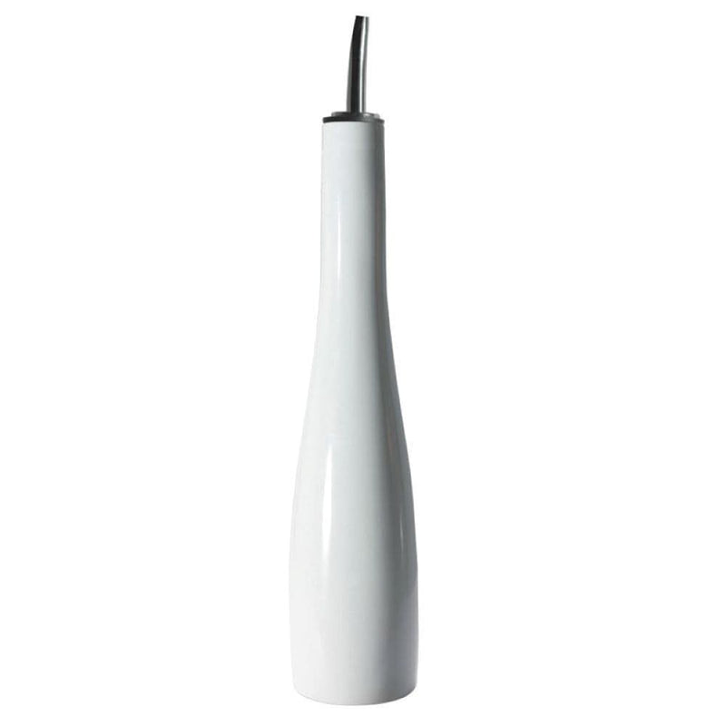 BIA Porcelain Oil Bottle with Pouring Spout, 16-oz, White U3