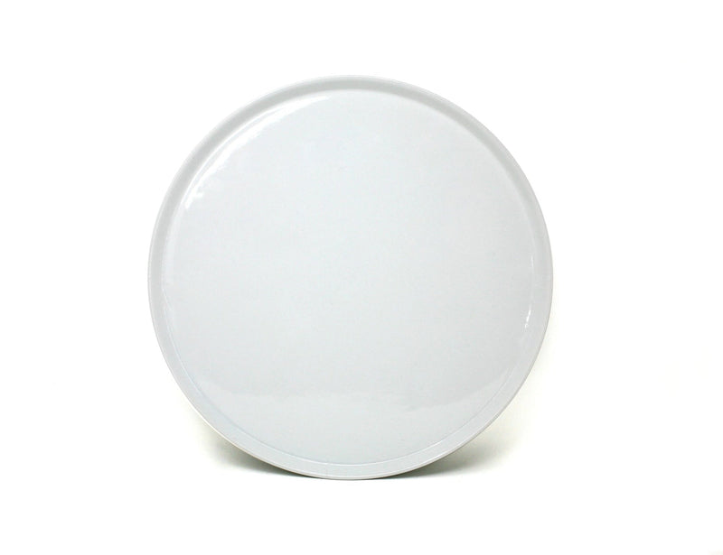 Bia Round Platter, 30-cm, White Porcelain D2