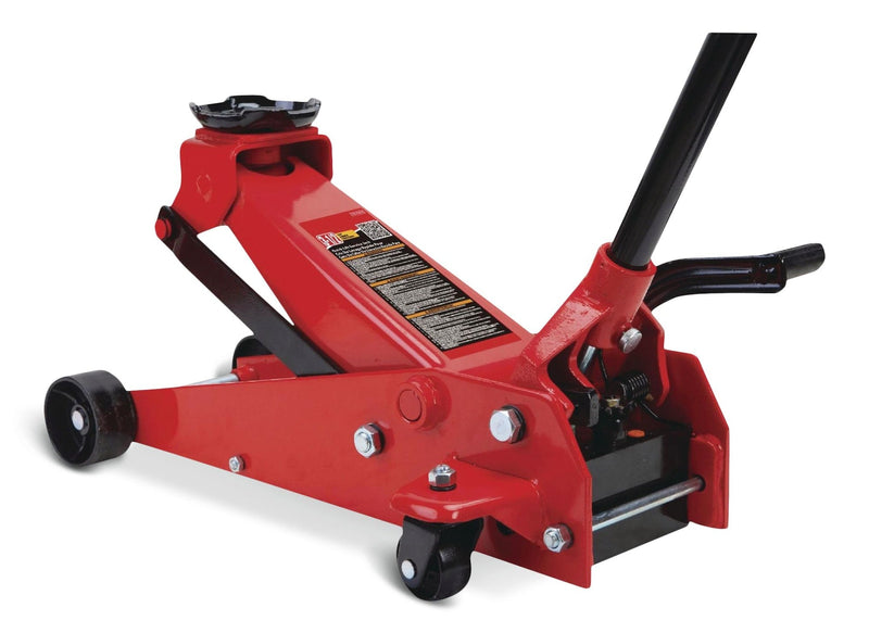 Big Red Heavy-Duty + Garage Floor Jack with Quick Start, 3.5-Ton I6