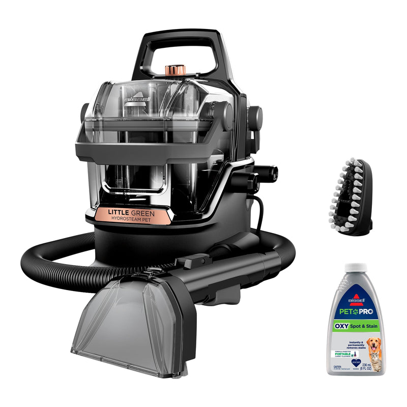 Bissell Little Green HydroSteam Pet Portable Corded Deep Cleaner H6