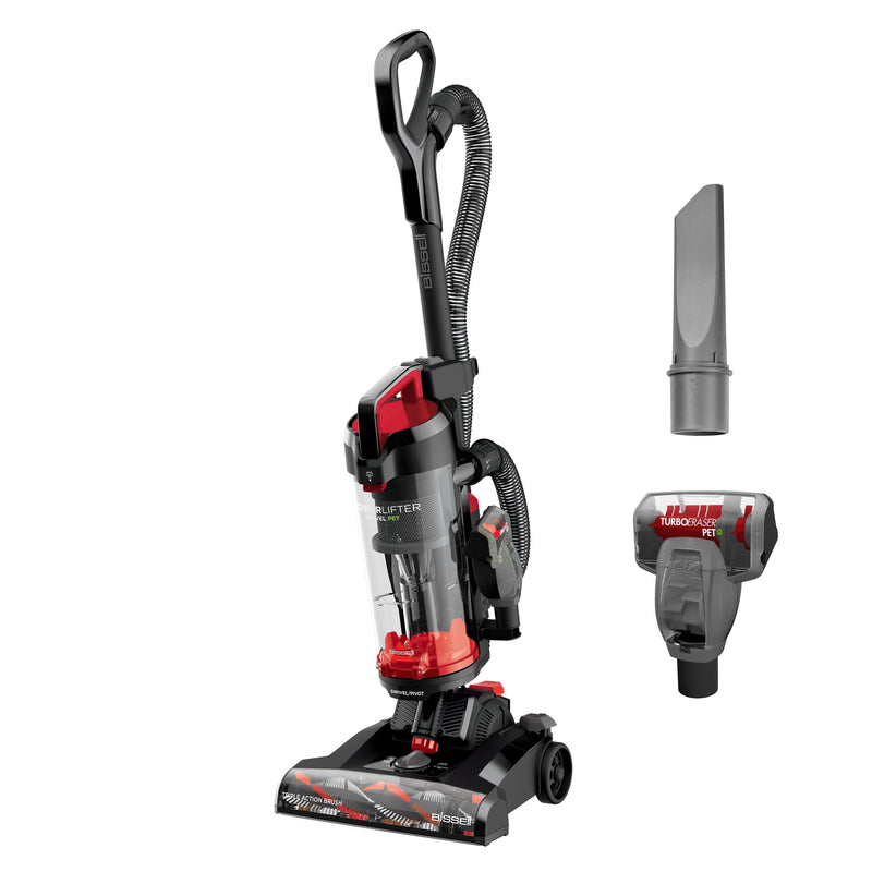 BISSELL Power Lifter Swivel Pet Lightweight Bagless Upright Corded Vacuum Cleaner R2