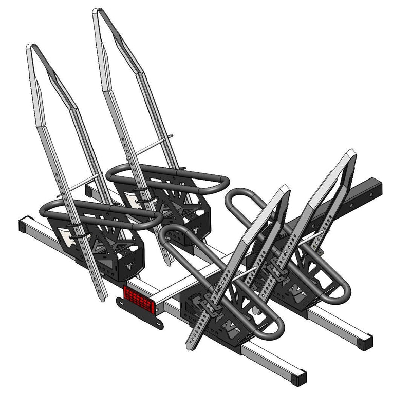 Black Bulldog Hitch Mount Bike Rack N1
