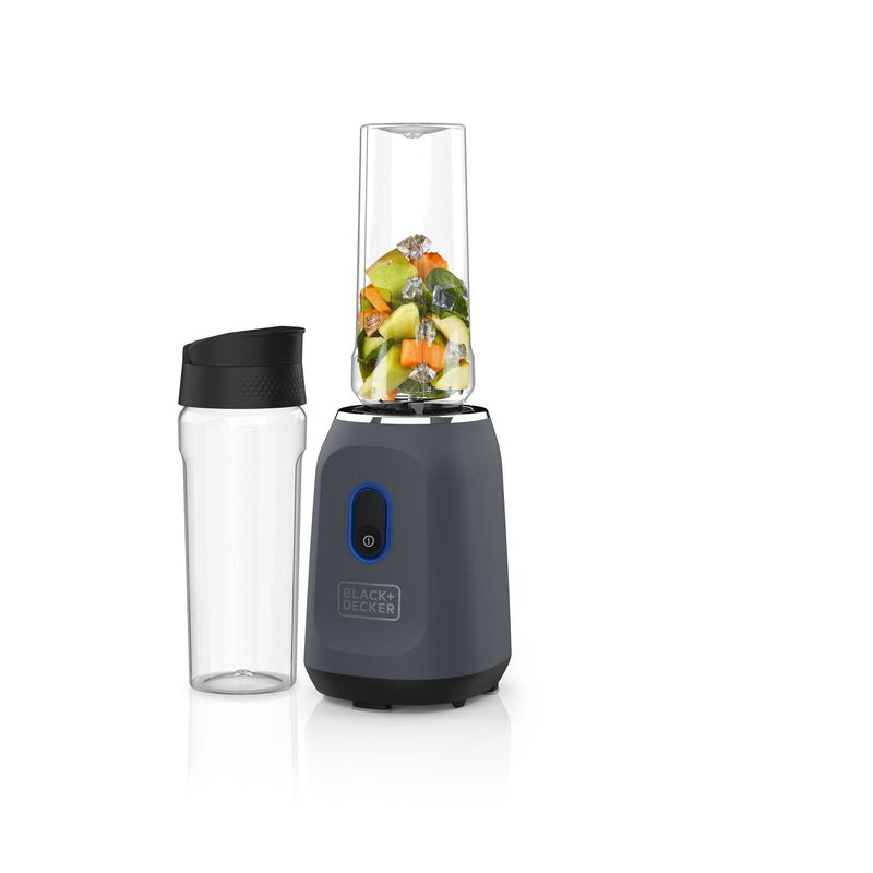 Black & Decker 300W Grey Personal Blender with Dual 20-oz Jars Y4