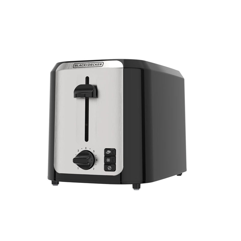 Black & Decker Extra Wide Slots Toaster with 7 Settings, 2-Slices W8