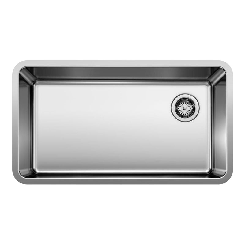 Blanco Formera 32-in Single Bowl Undermount Stainless Steel Kitchen Sink Q5