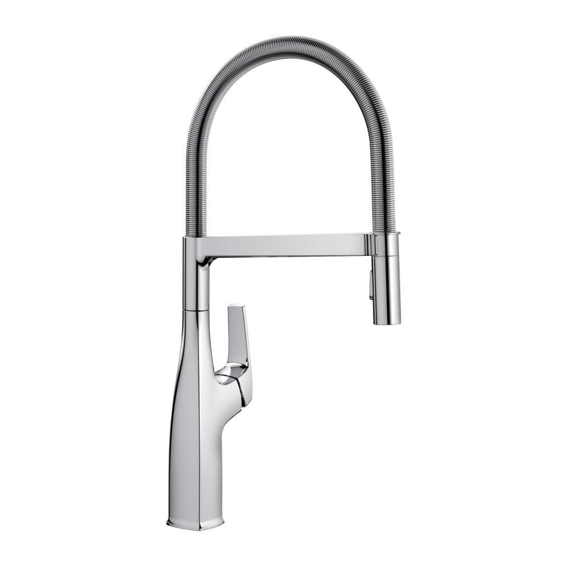 Blanco Rivana Semi-Pro Pull-Down Dual-Spray Kitchen Faucet, Chrome V0