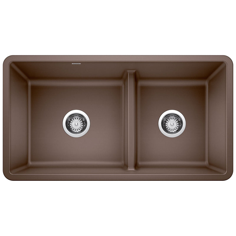 Blanco Undermount Kitchen Sink with Low Divide, PRECIS U, 33-in W9
