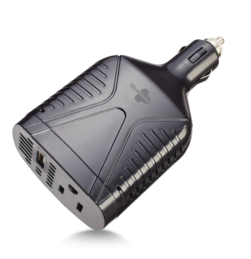 Bluehive 75W Car Power Inverter with USB Port D5