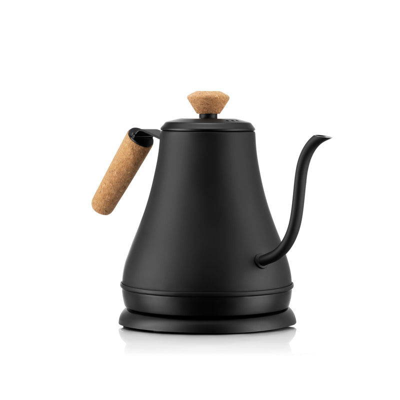 Bodum Electric Cordless Gooseneck Water Kettle with Auto Shut Off, Black, 0.8-L S7