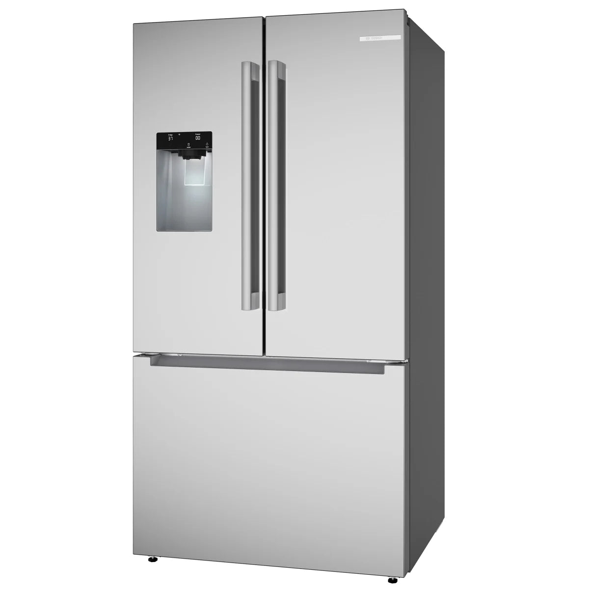 Bosch 100 Series 24 in Stainless Steel Dishwasher with Third Rack