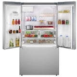 Bosch 500 Series 24 in Stainless Steel German Made Third Rack Dishwasher with Pocket Handle