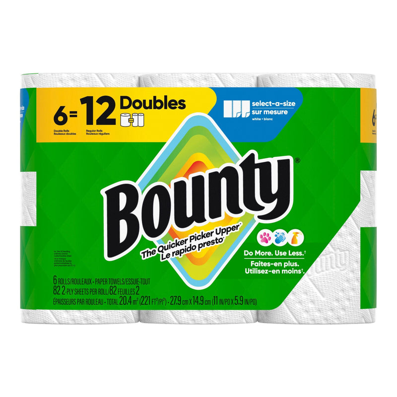 Bounty Select-A-Size Double Roll Paper Towel, 6-pk O2