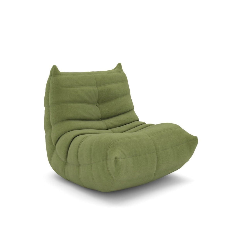 Brassex Cairo Sage All-Foam Armless Children's Chair U9