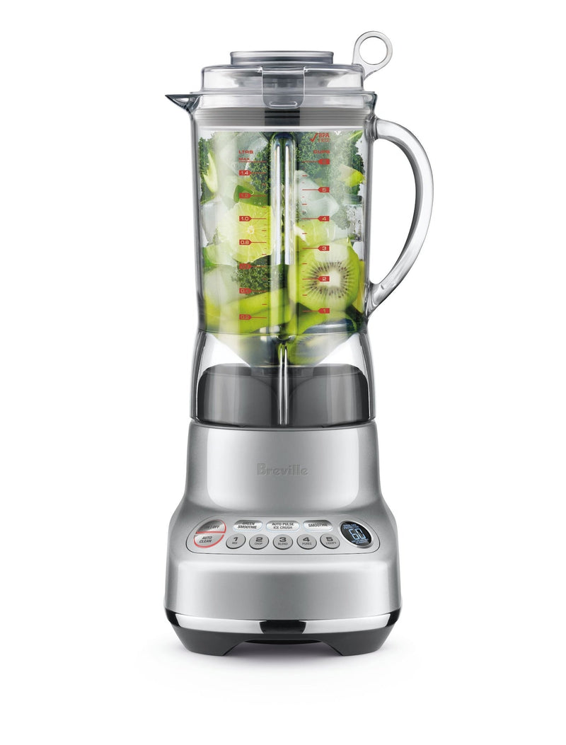 Breville Fresh & Furious Blender with LCD Display, Silver A0