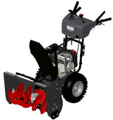 Briggs & Stratton 1696828 306cc 2-Stage Gas Snowblower with Electric Start, 30-in