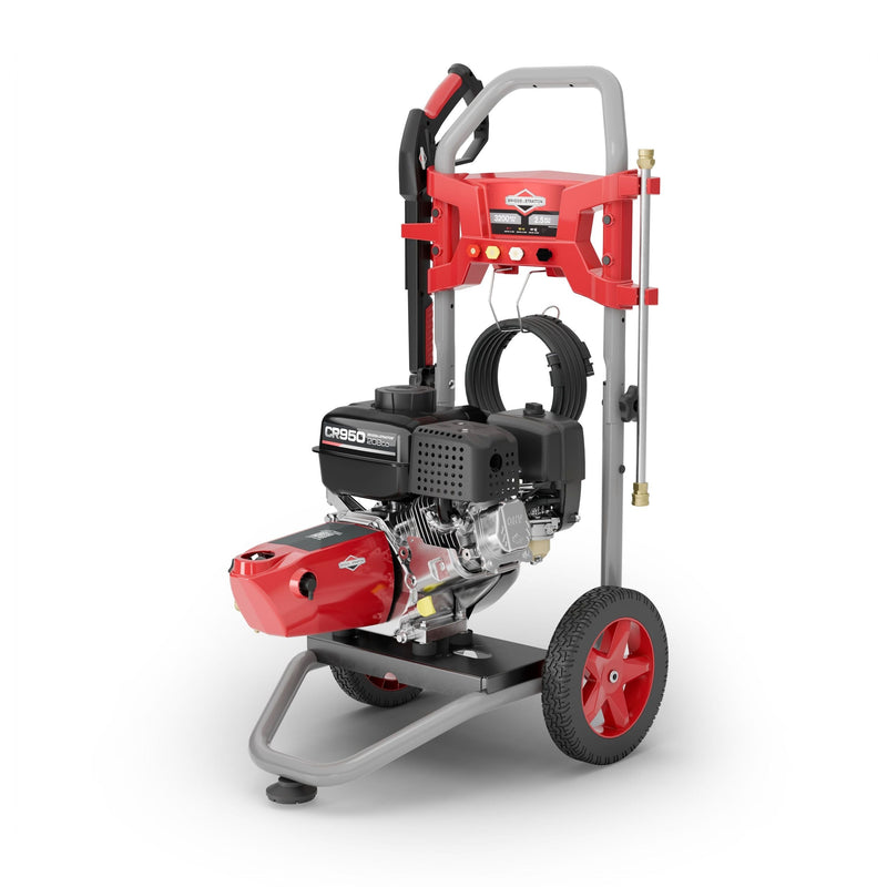Briggs & Stratton 3200 PSI 2.5 GPM 208cc Engine Wheeled Gas Pressure Washer K4