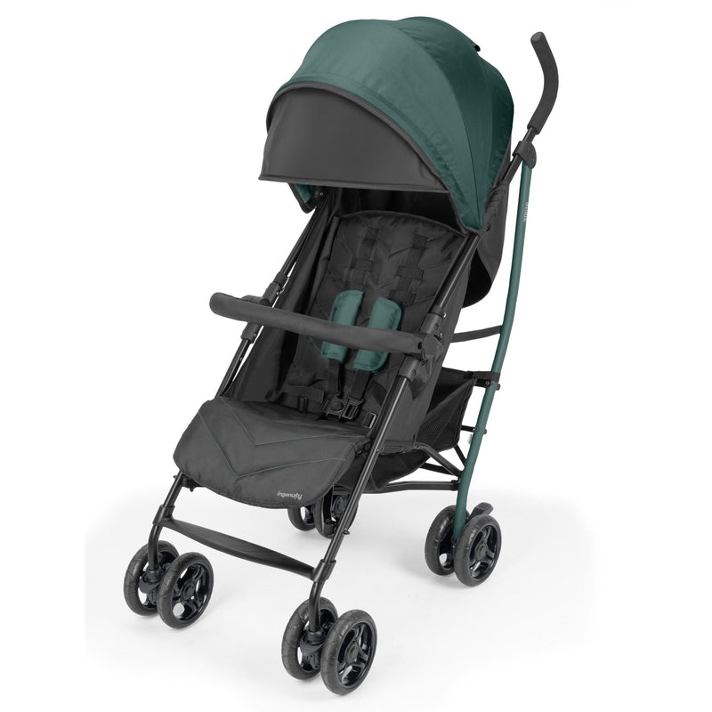 Bright Starts 3DLITE Jewel Stroller with Armbar, Green H8