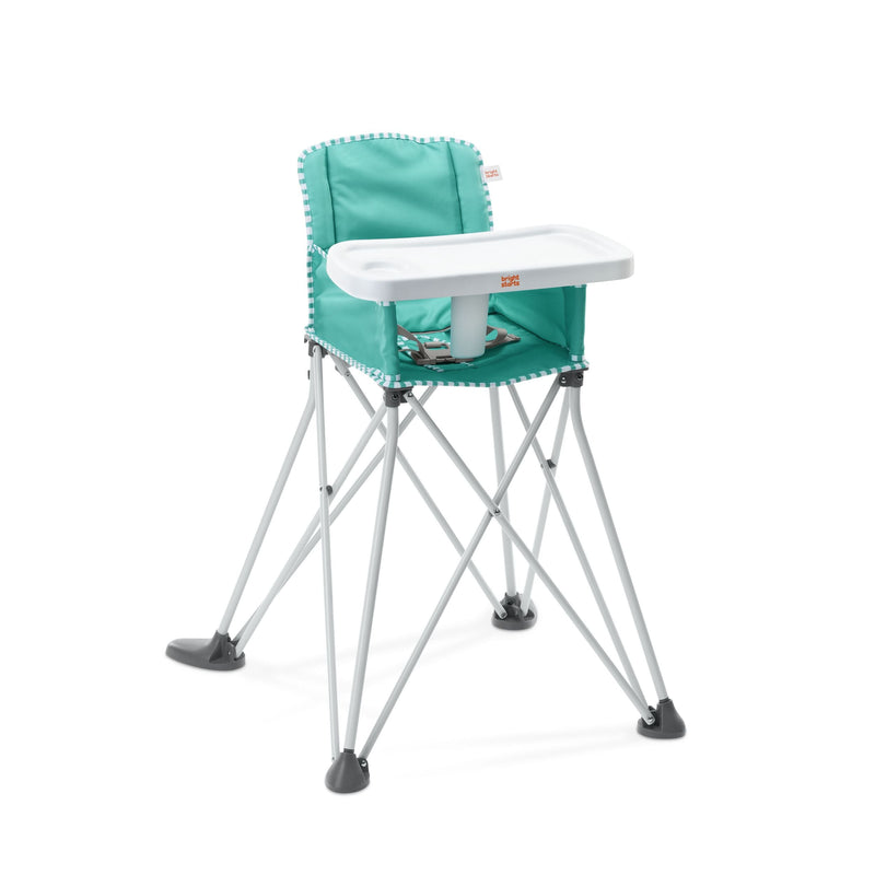 Bright Starts Pop 'N Dine Portable High Chair, Teal G4