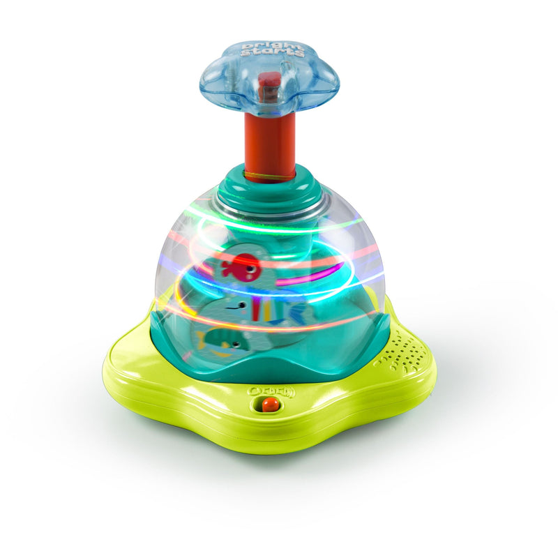 Bright Starts Press and Glow Spinner Toy T8