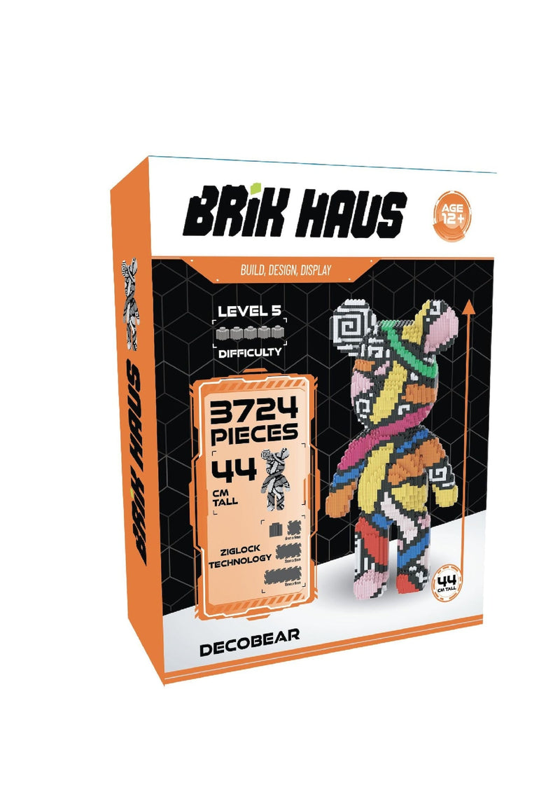 Brik Haus Decobear Construction Set, Medium R8