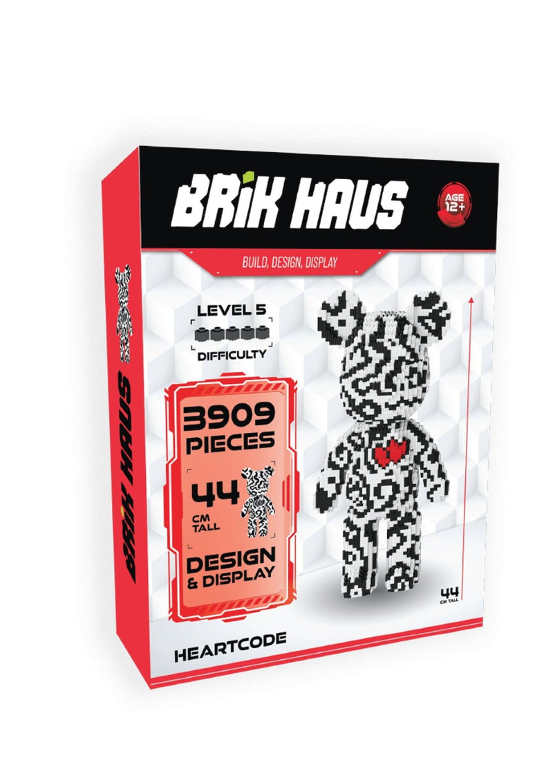 Brik Haus Heartcode Construction Set, Medium E6