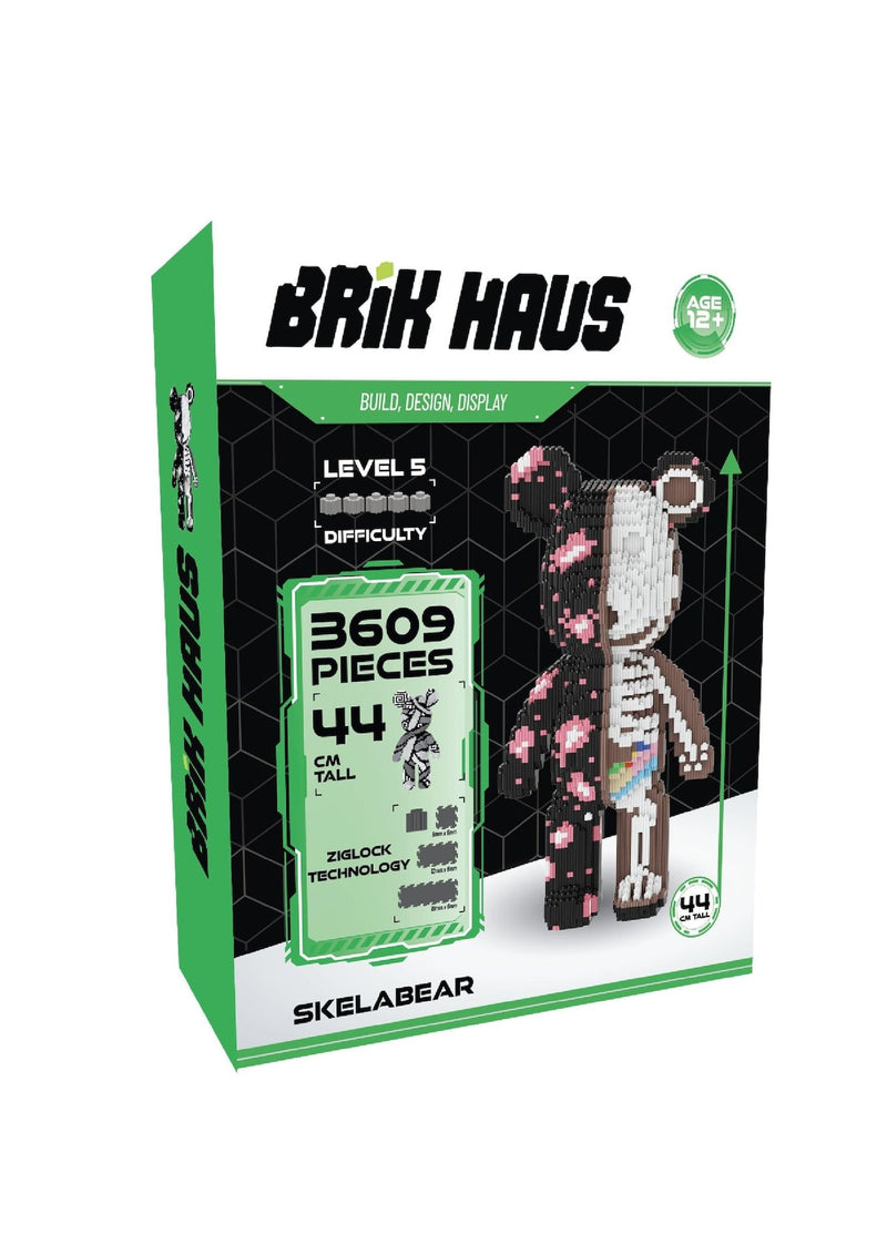 Brik Haus Skelabear Construction Set, Medium F4