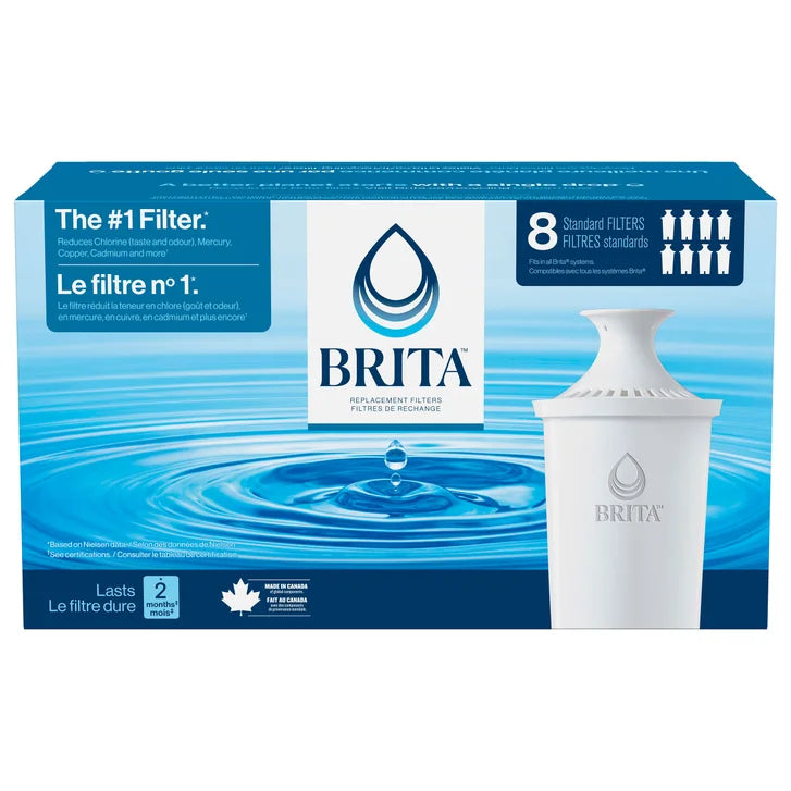 Brita Replacement Filters, 8-pack X7