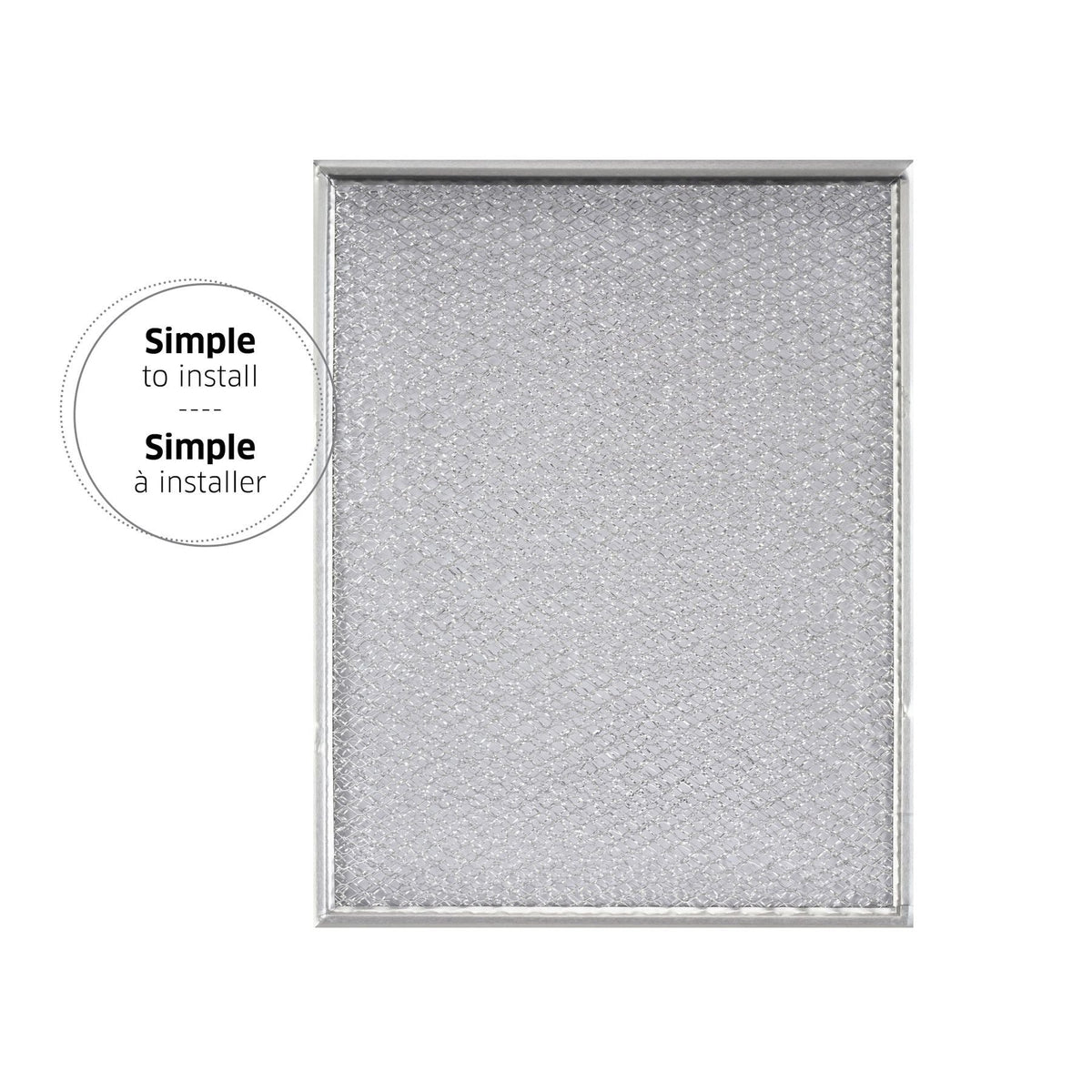 Broan BP29 Aluminum Grease Replacement Filter for Broan BU2, BU3 & NuTone NU Series Range Hoods