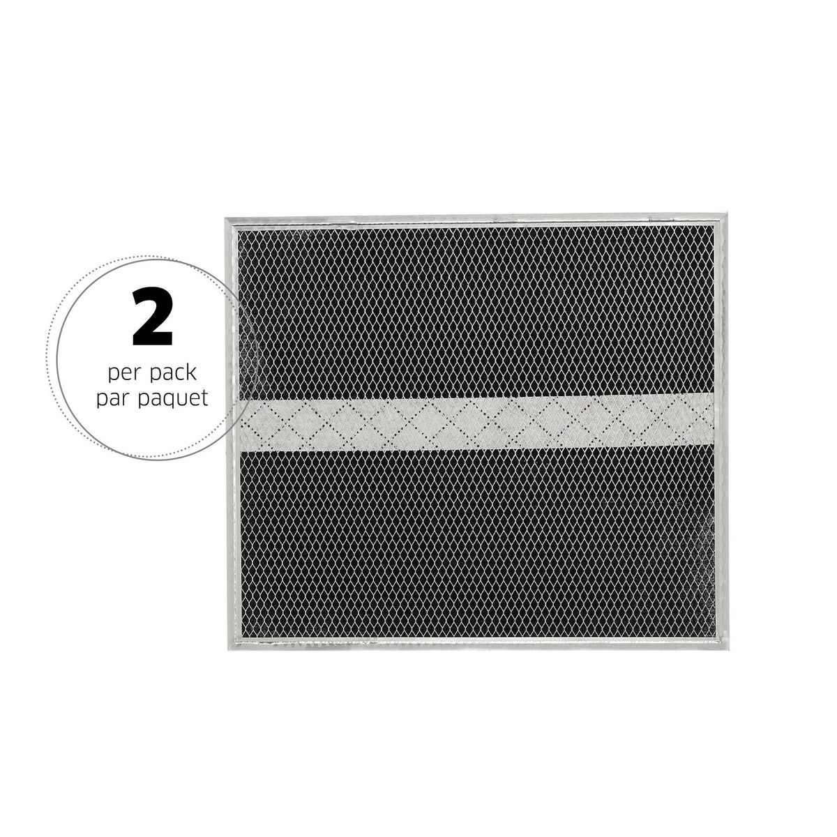 Broan HPF30 Charcoal Replacement Filter For Broan BCS, BKSK, BKDB, NuTone NCS Range Hoods