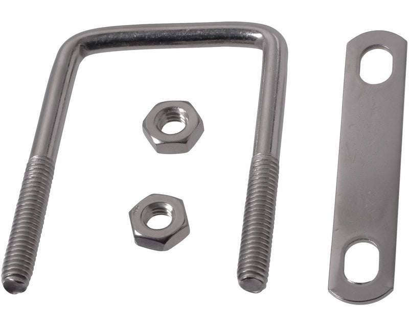 Buildex Square U Bolt, Stainless Steel, For All Weather, 3 x 2-in J6