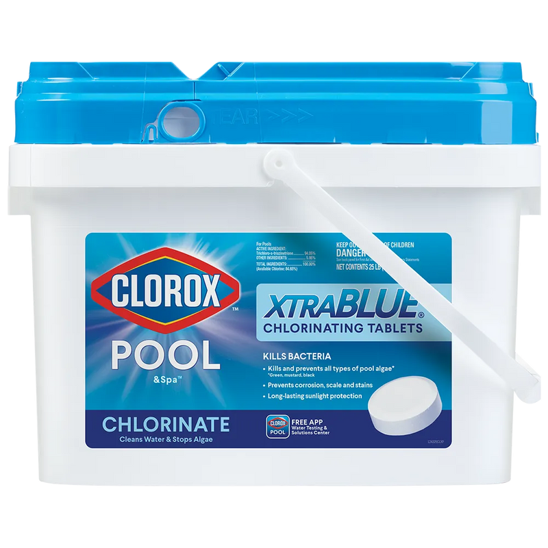 Chlorinating Tablets for Swimming Pools, 25lb W4