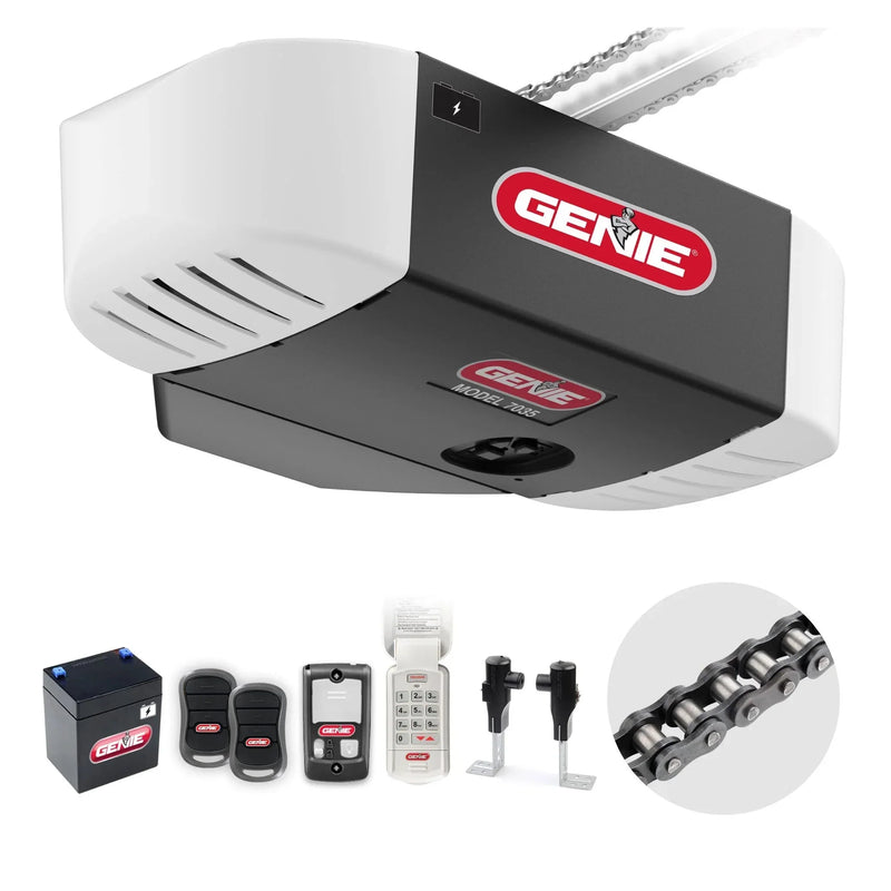 Chain Drive 750 3/4 HPc Garage Door Opener w/Battery Backup - Heavy Duty N8