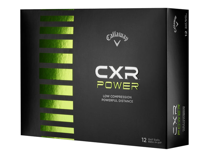 Callaway CXR Power Golf Ball, White, 12-pk R6