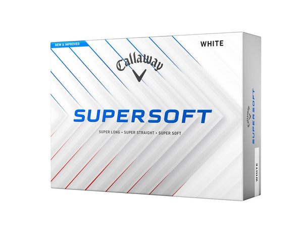 Callaway Golf SuperSoft Golf Balls, 2025 Version, White, 12-pk O5