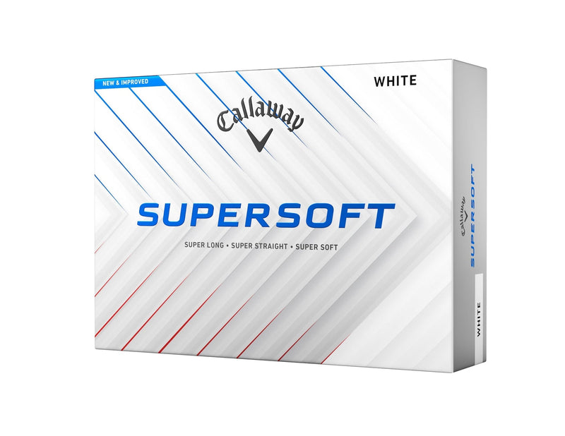 Callaway Golf SuperSoft Golf Balls, 2025 Version, White, 12-pk O5