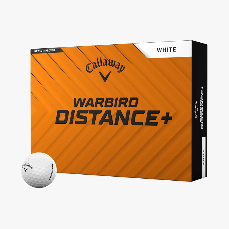 Callaway Warbirds Distance+ Golf Balls, White, 12-pk C9