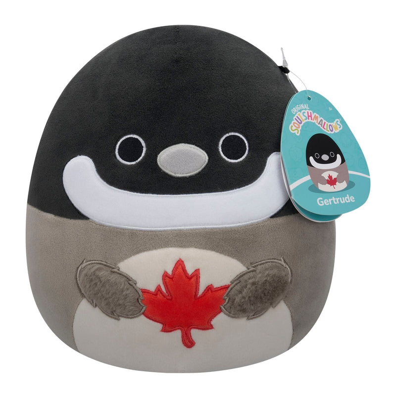 Canada Day Squishmallow Canadian Goose Plush, 8-in X0