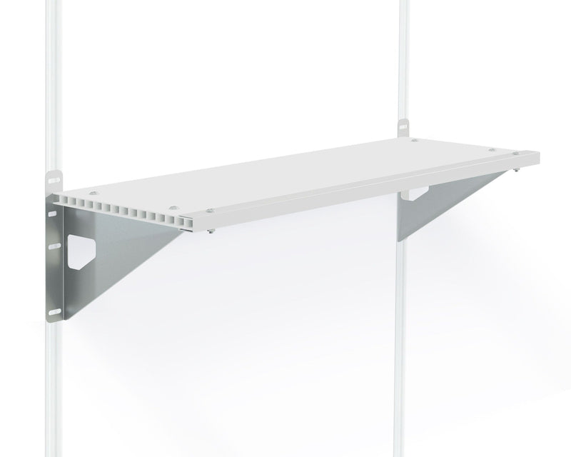 CANOPIA Polycarbonate Shelf Kit with Steel Brackets, 30-kg P6