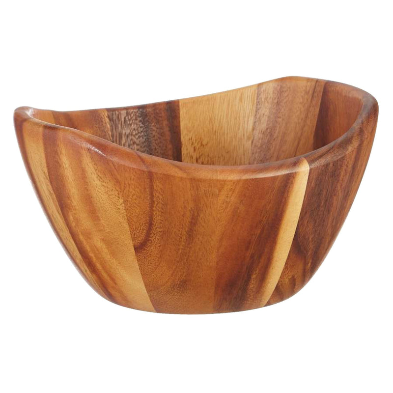 CANVAS Acacia Wood Serving Bowl, 25-cm E5