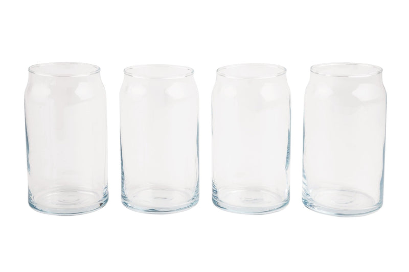 CANVAS Beer Can Glasses, 480-mL, 4-pc S1