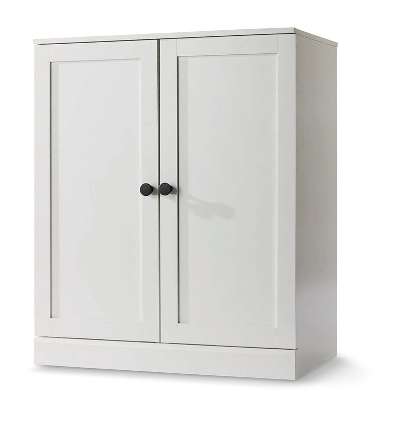 CANVAS Bellevue Modular Stackable Storage Cabinet, White S9
