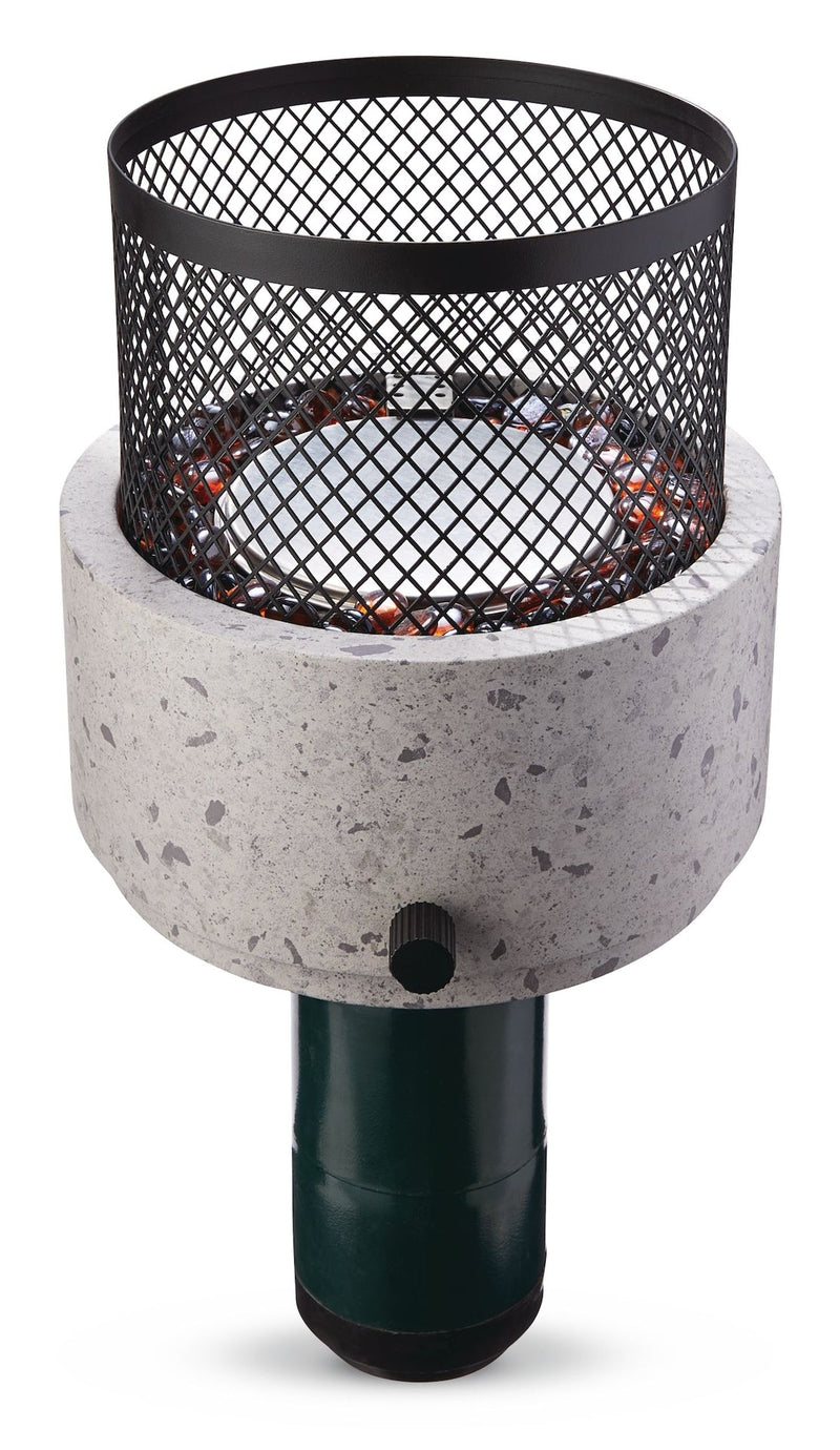 CANVAS Cinder Round Outdoor Tabletop Gas Fire Pit, 11,000 BTU G7
