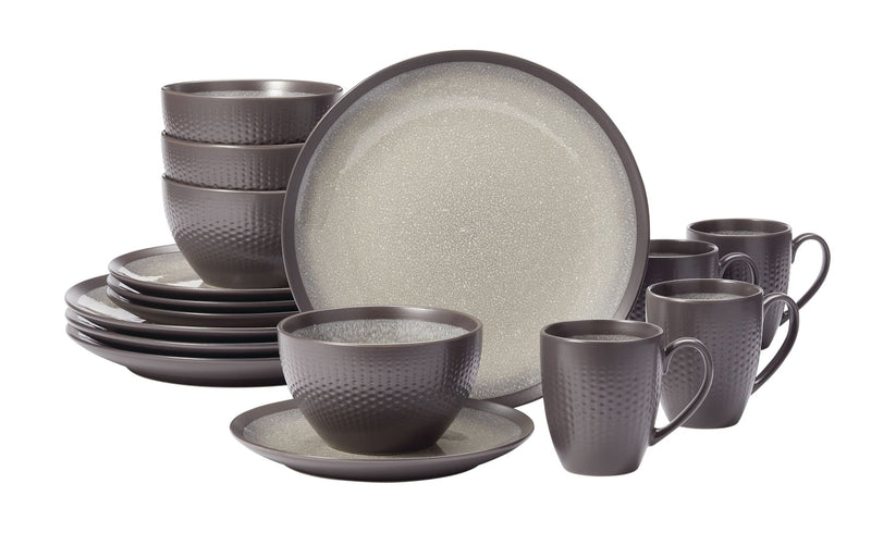 CANVAS Colborne Reactive Glaze Dinnerware Set, 16-pc A7